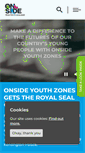 Mobile Screenshot of onsideyouthzones.org